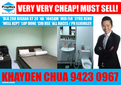 Blk 268 Bishan Street 24 (Bishan), HDB 4 Rooms #148963322